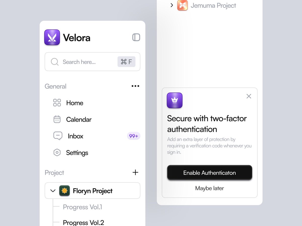 XoraaStudio's tweet photo. A modern task management dashboard designed to help teams plan smarter, collaborate better, and deliver projects faster—all within one intuitive workspace.

What do you think?

#startu #saas #uiux #dashboard #webdesign #figma #taskmanagement #ProductDesign #designinspiration https://t.co/ETVecQJc8C