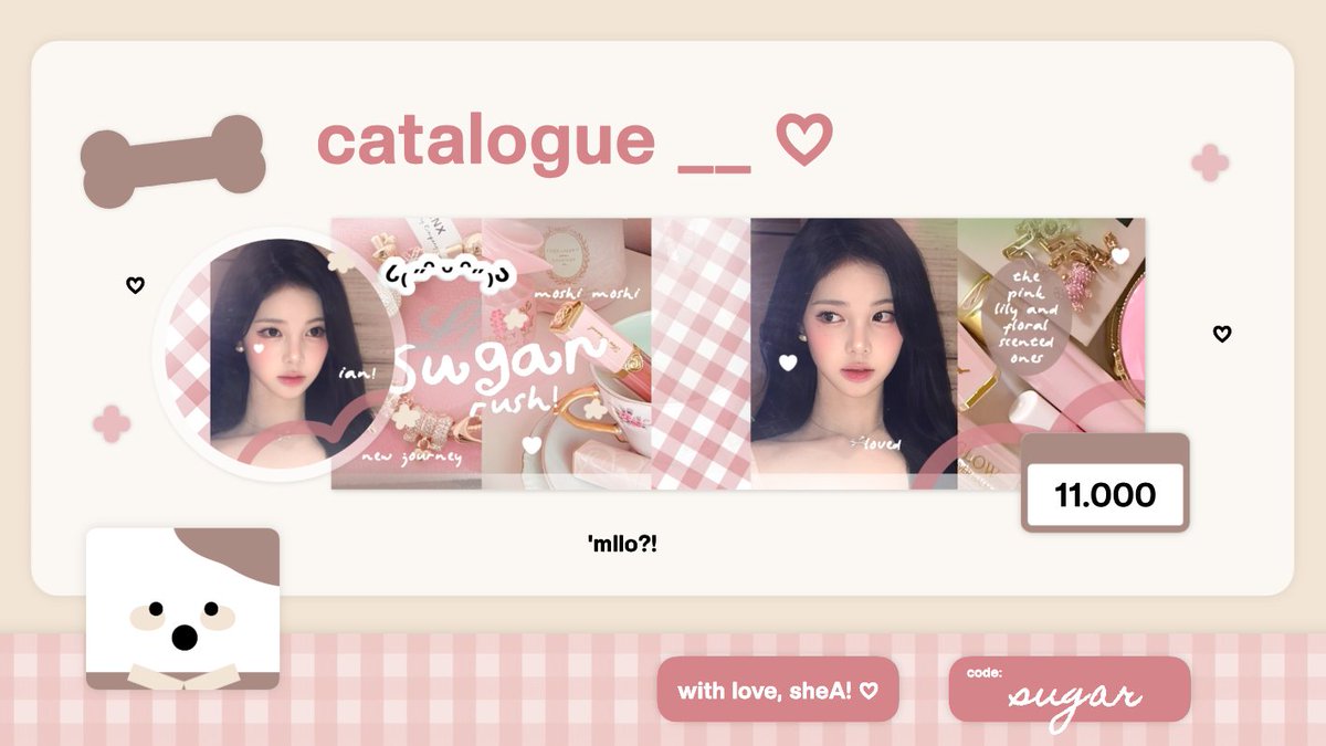 nnemjoon's tweet photo. help repost? xoxo! 💘 #bealanja #zonauang

kenalan sama anak baru akuu! dinamain "sugar" dengan harapan result² layout nya nanti bisa semanis namanya hihi :3 kalau ada yang tidak aman lemme' know ya! __⭐️
untuk optip special price ada di bawah ini 🛝

all layout models ufs ya! https://t.co/kV0kvOW3l2