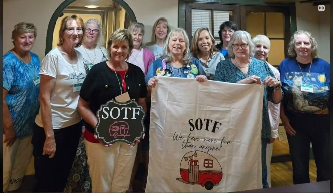sistersonthefly's tweet photo. Sisters on the Fly celebrated National Sisters Day. Join SOTF and you will have thousands of Sisters. We're always having more fun than anyone! #sistersonthefly #jointhefun #nationalsisterday #thelargestwomensoutdooradventuregroup https://t.co/TjHc3yuNEV