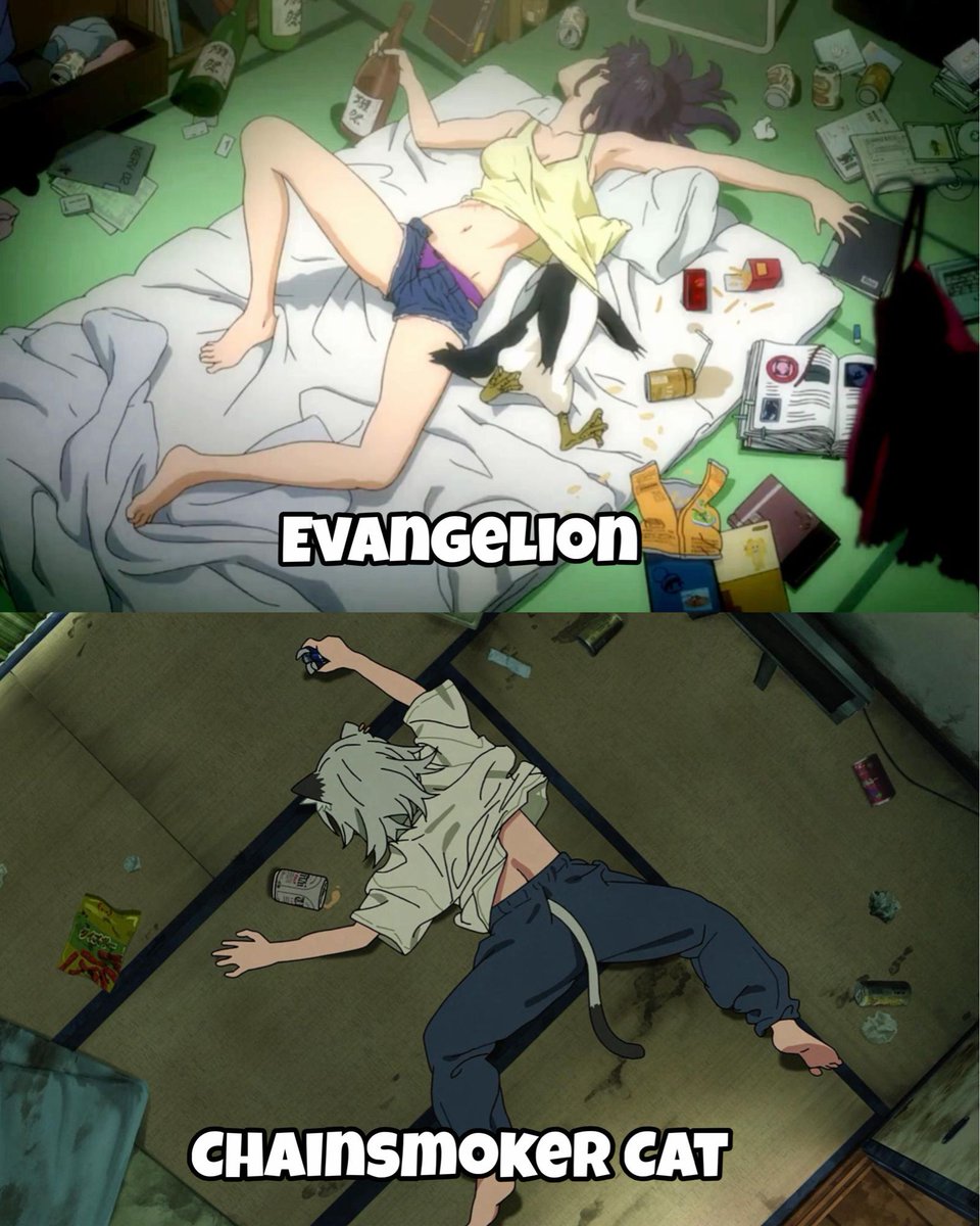 AnimeePost's tweet photo. Most trashed apartment of all time vs most trashed apartment of today https://t.co/emW2X1sPd0