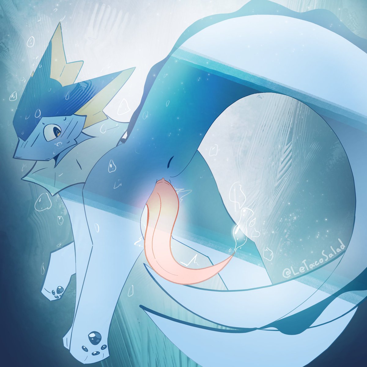 LeTacoSalad's tweet photo. Feesh starts growing a second tail https://t.co/atz4VgqmXo
