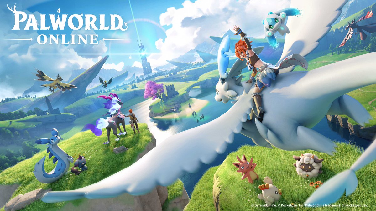gamespark's tweet photo. 『パルワールド』、MMORPGになる。オープンワールドで仲間と一緒に冒険できるモバイル向け作品『Palworld Online』発表
https://t.co/L24oDl0IJR https://t.co/vpHJWrykpi