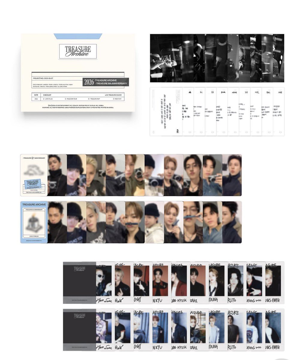 m_ut15980's tweet photo. TREASURE 6th Anniversary Archive 6周年トレカ・ポラロイド・特典・封入交換・共同購入

【譲】🦔🦁🐰（各1枠）🐯（2枠）

【求】¥550（送料込）/枠

◎PayPay・銀行振込対応

購入済み⭕️キャンセル不可⚠️

商品到着後、順次発送いたします📮検索からでもお気軽にお声掛けください🙇🏻‍♀️ https://t.co/4X8mudxwyB