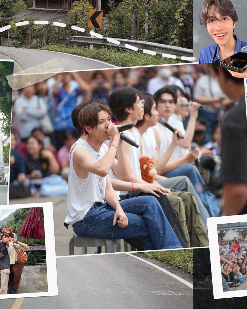 DICE_SONRAY's tweet photo. 15 จังหวัด 15 ความทรงจำ #08 | เชียงใหม่

#DICEบัสกิ้งทัวร์ทั่วไทย #DICEบัสกิ้งเชียงใหม่

( เชียงใหม่ ) ชายเหมี่ยง
ท่าแพแหล่งรวม
☆ ( 1. คนเก๋ )
( 2. เอเนอจี้บูส ) ☆
( I LOVE CHIANGMAI ) - มิน

เชียงใหม่เหมือนได้ชาร์จพลังทั้งกายและใจ 🤍 พวกเราได้ขึ้นรถสองแถวไปสัมผัสบรรยากาศดี ๆ ที่แม่กำปอง แวะไหว้ม่อนกุเวร เดินเล่น กินของอร่อย และเก็บทุกโมเมนต์ระหว่างทางไว้เต็มหัวใจ ก่อนจะกลับมาบัสกิ้งที่เดิมอีกครั้ง ดีใจมากที่มีทุกคนมารอเจอพวกเราแน่นเหมือนเดิม คอยส่งกำลังใจให้ตลอดโชว์ แม้สุดท้ายฝนจะตก และวันนั้นจะมีทั้งรอยยิ้มและน้ำตา แต่ก็เป็นอีกหนึ่งวันที่ทำให้เชียงใหม่พิเศษสำหรับพวกเรามาก ๆ 

แล้วมาเจอกันต่อใน #DICETHAILANDTOUR_TheEntertainer นะครับ 
🎟️ กดบัตรได้แล้วตอนนี้!! ทาง COUNTER SERVICE และ https://t.co/IS33tlFP0n

#DICE_SONRAY
#SONRAYMUSIC