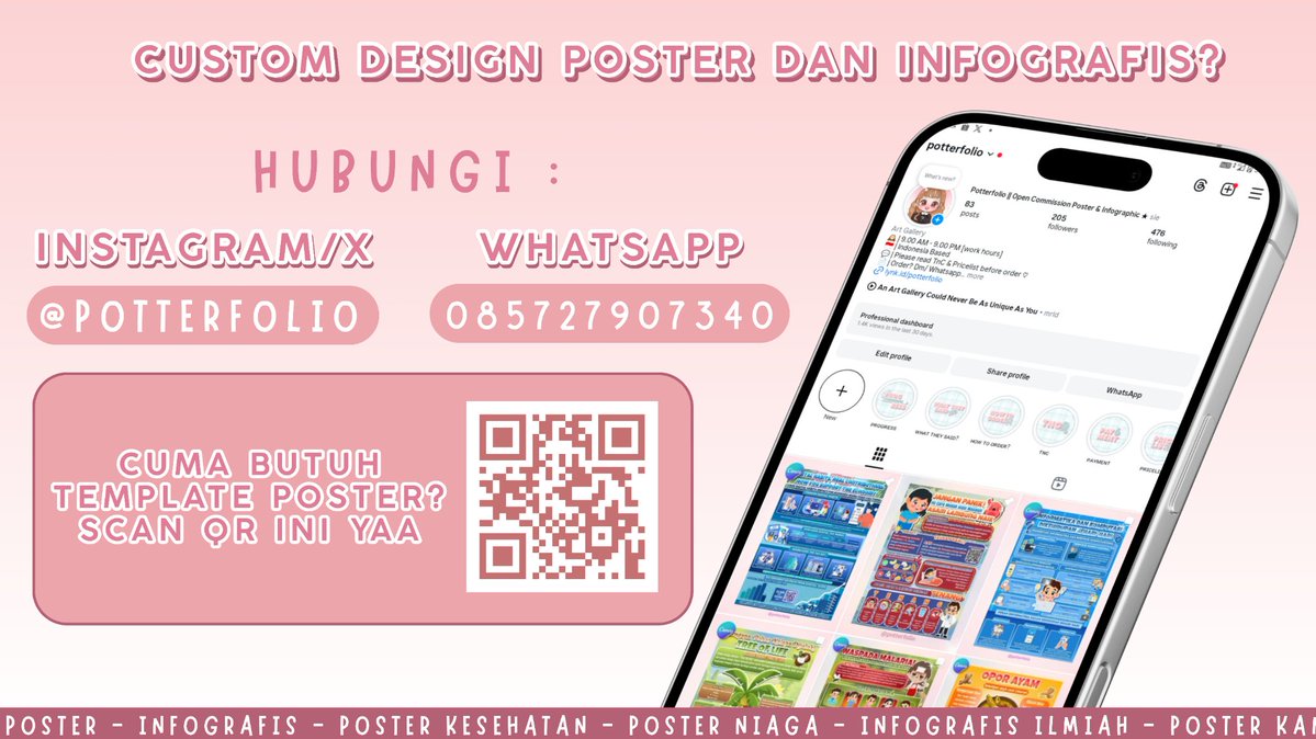 potterfolio's tweet photo. @moonjunpie bisa bangett kak custom ke akuu, yukk langsung ke whatsapp🥰 https://t.co/rTCT4uEyNP