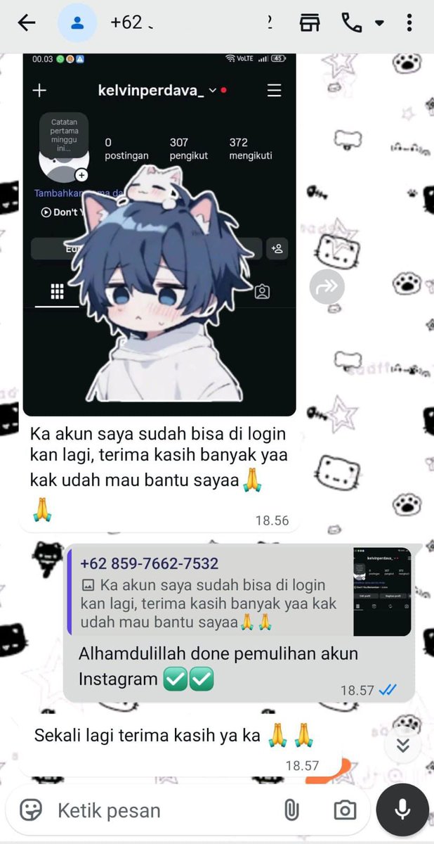 bulaanx's tweet photo. OPEN LAYANAN JASA PEMULIHAN / BALIKIN AKUN SOSMED🛍️

~ JASA LACAK HP HILANG BY NO HP
~JASA HAPUS AKUN 
~JASA PEMULIHAN &amp; BALIKIN AKUN
~ JASA LACAK LOKASI 
~JASA SADAP WA 
~JASA HACK/PEMULIHAN AKUN
~UNSUSPEND/SUSPEND AKUN 
(EMAIL,IG,X,FB,LINE,TIKTOK)

wa di bio #zonauangㅤ https://t.co/8DRlMG75kI