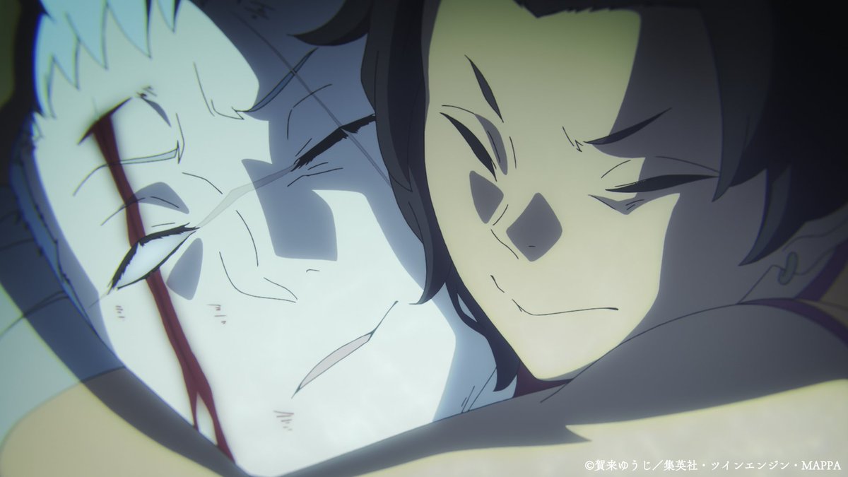 jplus_jigokurak's tweet photo. 今日は #ハグの日 ！

#地獄楽 #HellsParadise https://t.co/3ktb30a2yb
