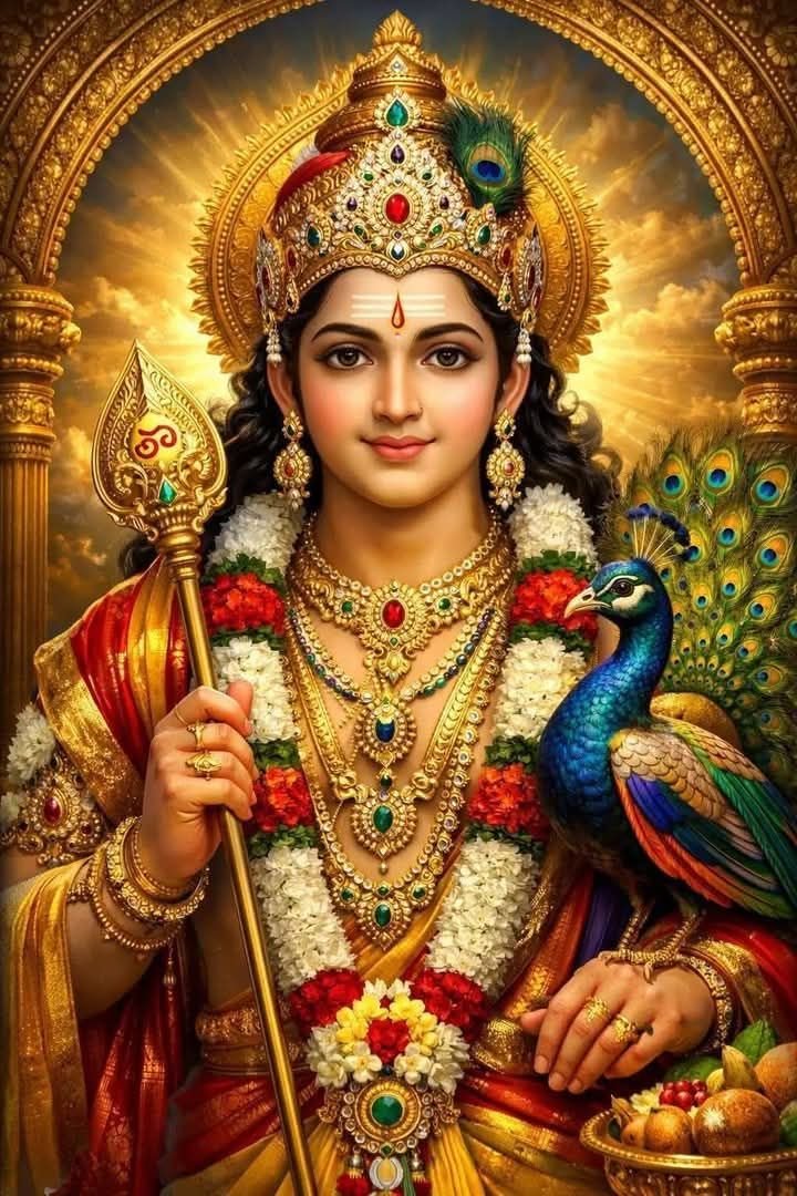 Atulya_Bharat__'s tweet photo. Om Saravana Bhava !! 🦚 https://t.co/o2lZcbLDbz