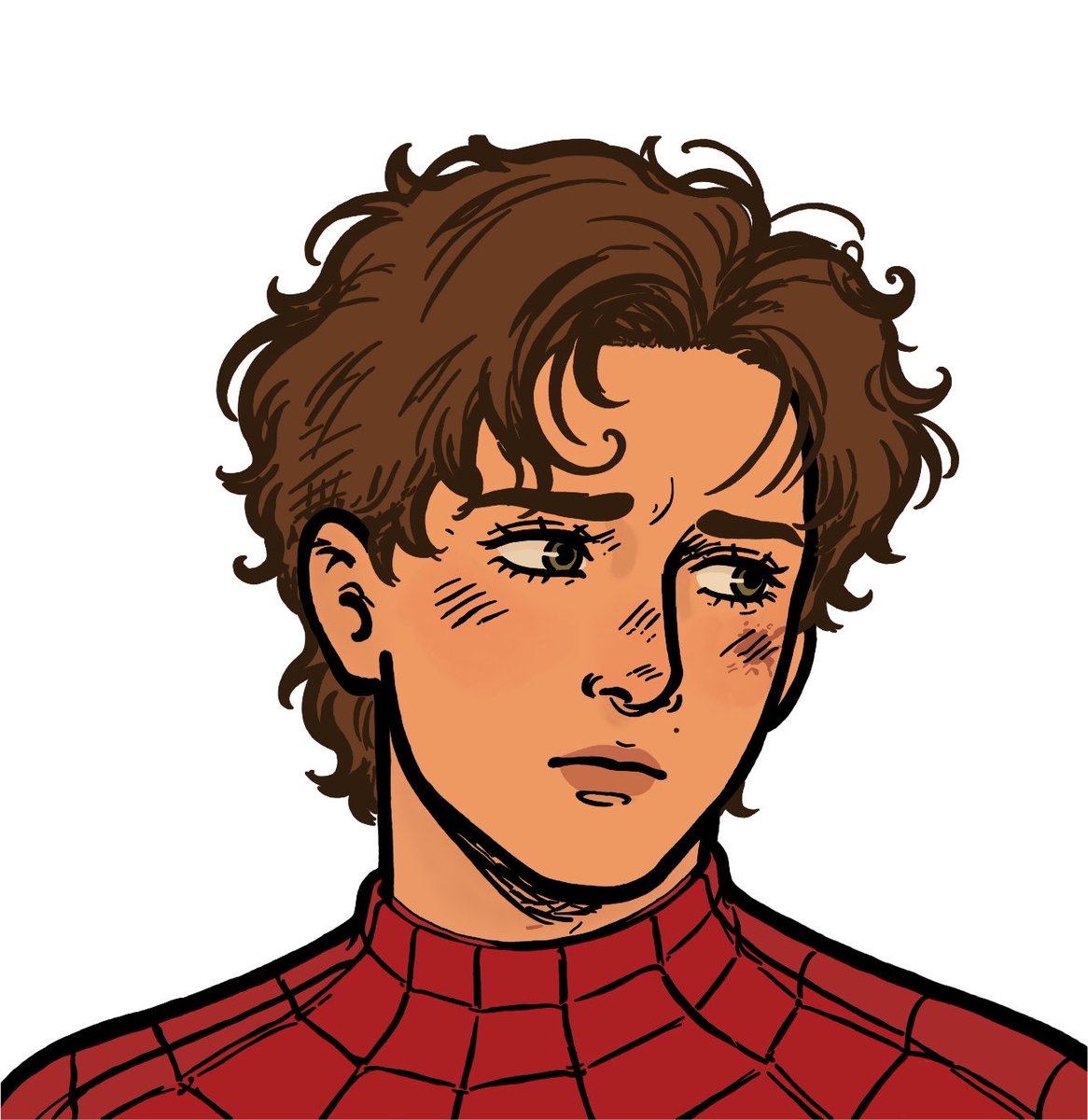 userbaby1586862's tweet photo. This is actually my favorite art I’ve done yet. I just love #spideywill https://t.co/FfkowDrudB