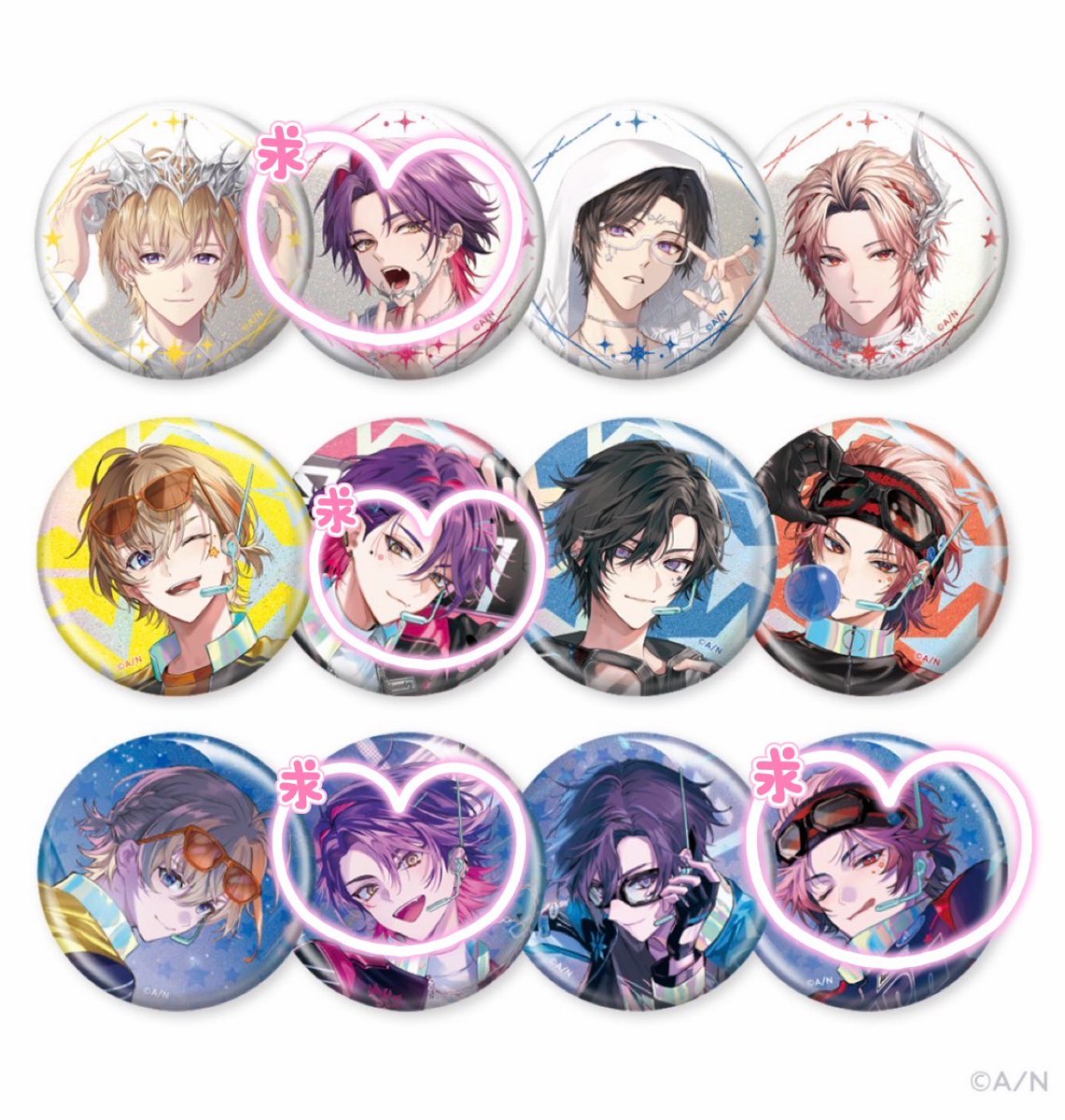 L_1_c_'s tweet photo. 【交換】ヴォルタ 4th Anniversary 4周年 缶バッジ

譲)画像1枚目
求)画像2枚目
郵送または都内手渡し可能。
お気軽にお声掛けください https://t.co/nQQkMQQJnY