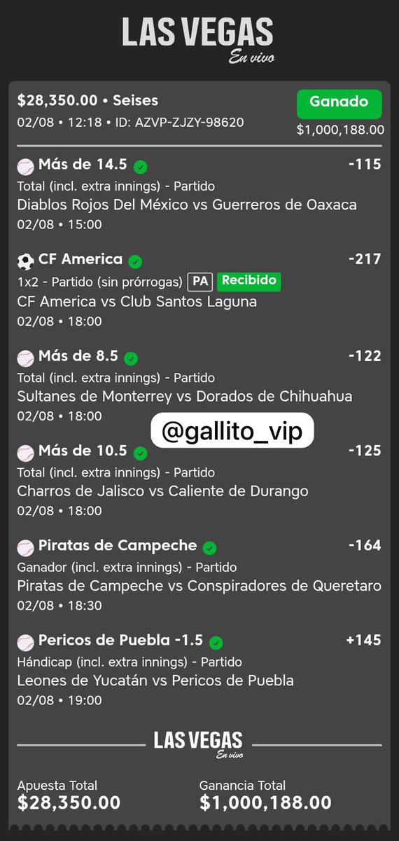 GallitoVip's tweet photo. 🤯GANAMOS 2 BOMBAS EL MISMO DÍA🤯

💣SE PRENDIÓ LA VELA💣

Grupo Gratis de Picks 👇🏻
https://t.co/7XA3HXJ6tI https://t.co/lxydVmhrSv