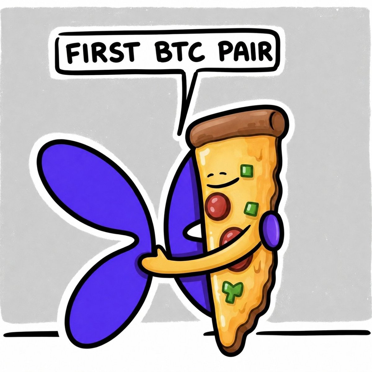 pizzabtcproject's tweet photo. The first of its kind. only on @flapdotsh 🍕₿ $pizza https://t.co/4PxBfAG0VJ