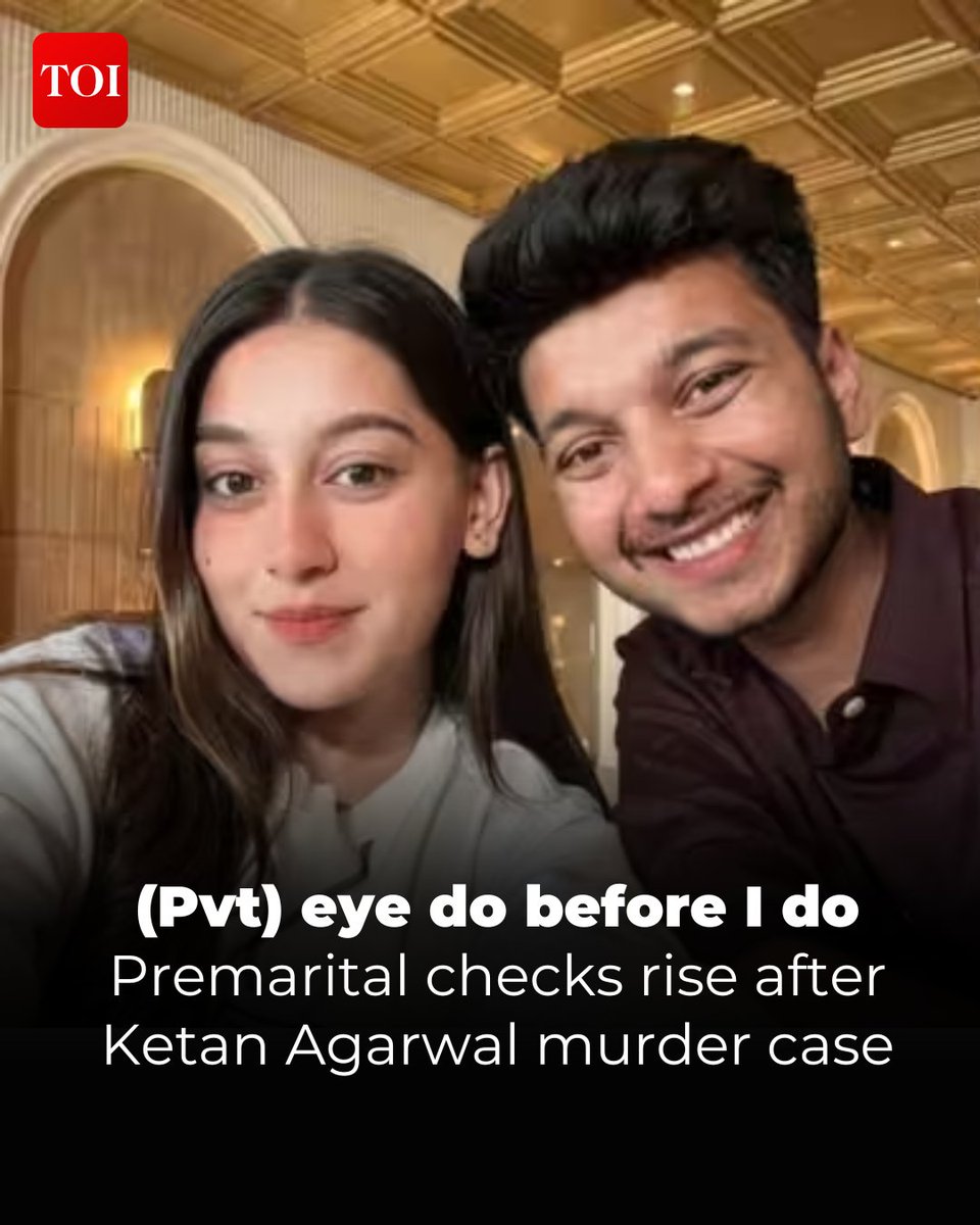timesofindia's tweet photo. Around the time ‘#SiyaPoint’ at #LohagadFort—where a #Pune woman allegedly pushed her fiancé #KetanAgarwal to his death in June—began drawing curious visitors, detective agencies in #Mumbai said they noticed a rise in enquiries for premarital background checks from families across #Maharashtra.

Know more 🔗 https://t.co/IjLMvQjx9S

Dive deeper into the story with the TOI App 👉 https://t.co/ogFaRsUKyn