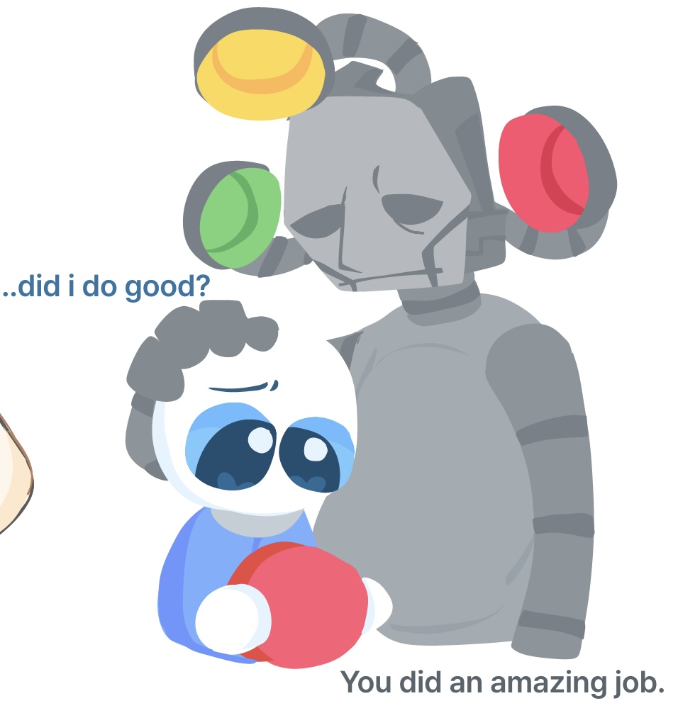 D1g1talD1saste4's tweet photo. Aww parental figures for mellow yaya
(#2 is the guardian angel you play as, idk I thought it was cool)
#endacopia https://t.co/HLWuB9TyyA