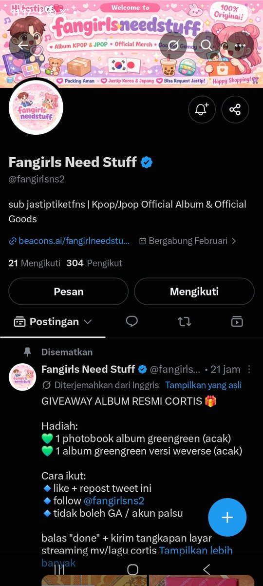 twomatoooo's tweet photo. @fangirlsns2 done yawww, sebelum nya tiap ikut ga gak pernah menang wkwk jdi gak terlalu berharap bakalan menang sih tapi kalo memang alhamdulillah https://t.co/HUxpWpCuSt