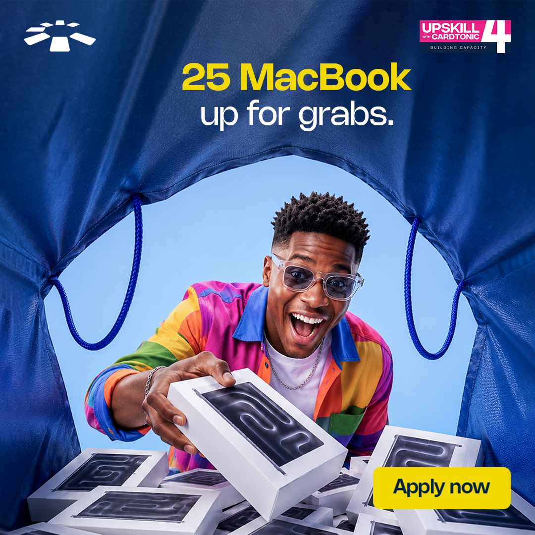 cardtonic's tweet photo. Applications for Upskill 2026 are now open. If you have been looking forward to getting a new laptop, now is your chance.