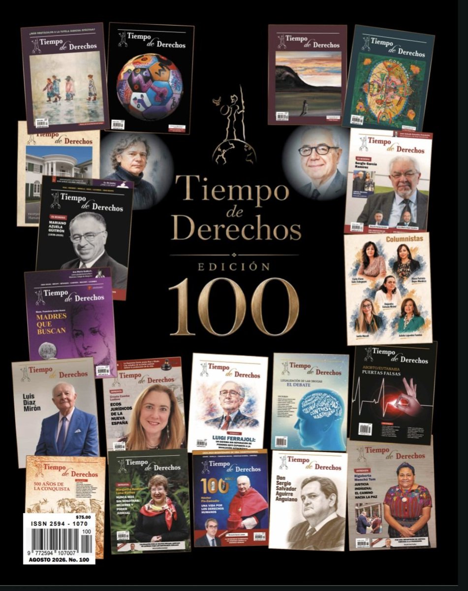 jrnarvaez's tweet photo. Les cuento que me incorporé como colaborador de la Revista @Tiempo_derechos
en el mejor momento posible en el número 100, gracias por la confianza.
#Tiempodeculturajuridica https://t.co/ZAlFSvAIDa
