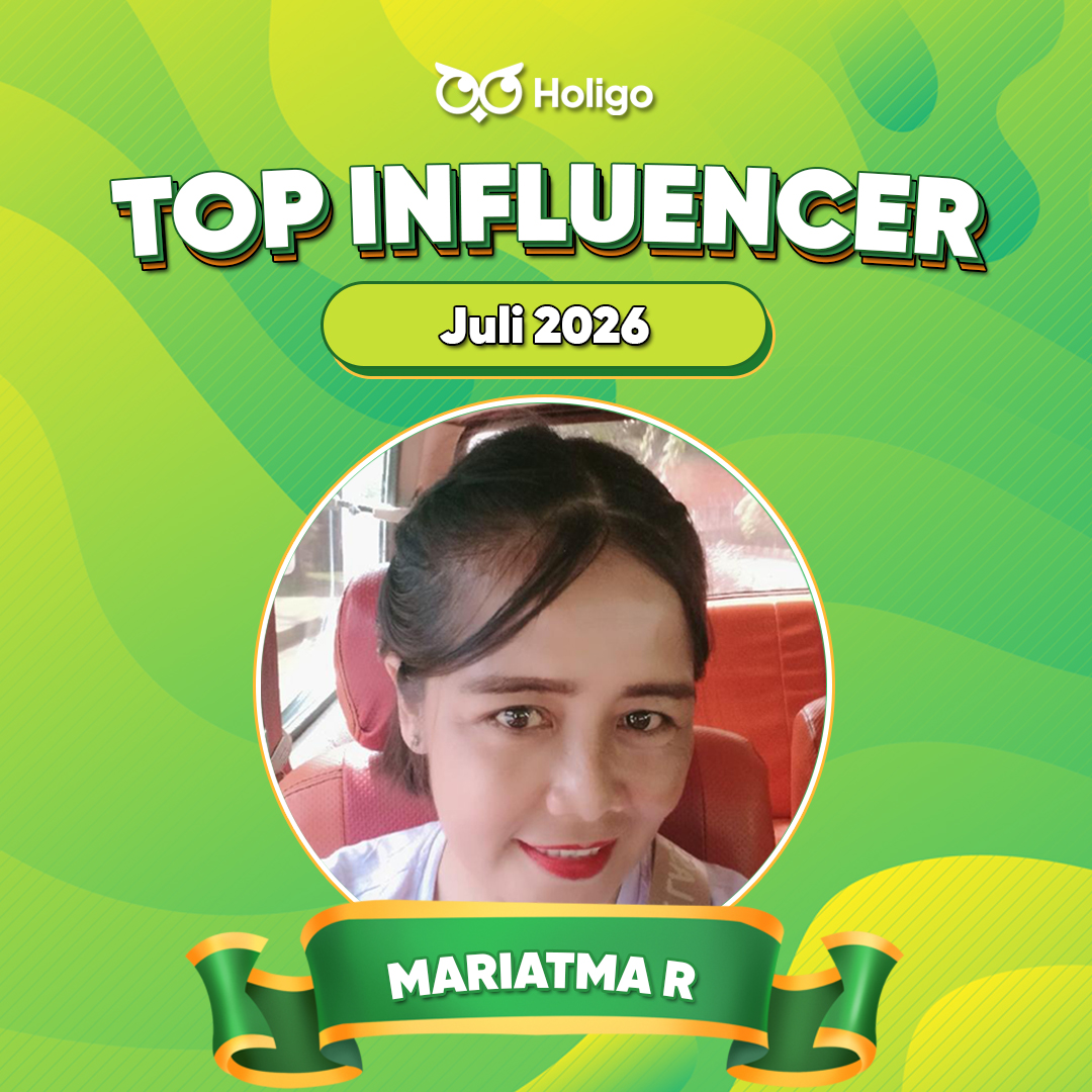 Holigo_official's tweet photo. 🎉 Selamat kepada para influencer yang berhasil masuk ke dalam daftar top influencer bulan Juli 2026! 🎉 

Kalian luar biasa dan benar benar menginspirasi! Mari kita tingkatkan lagi transaksi di bulan depan dan raih lebih banyak cuan bareng Holigo.

#HOLIGO #LetsGoWithHoligo #HOLIGOlebihmudah #HOLIGOlebihmurah #HOLIdayGOkil