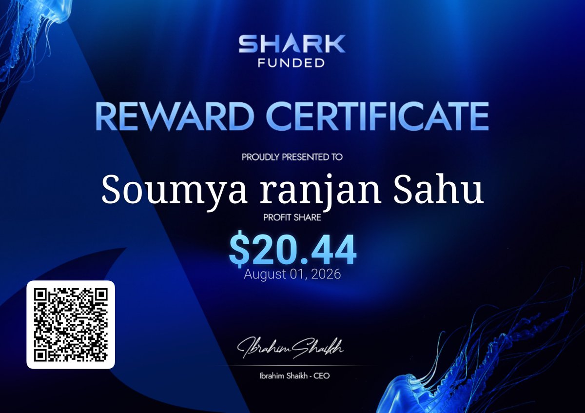 SharkFundedfirm's tweet photo. Congratulations to all the traders on your payouts! 🦈

Great to see more traders getting rewarded for their consistency.

SharkFunded has also expanded its Bolt Challenges with new $15K and $25K account sizes.

Bigger accounts. Bigger opportunities. Bigger payouts. 👀 https://t.co/jGQyZshbD5