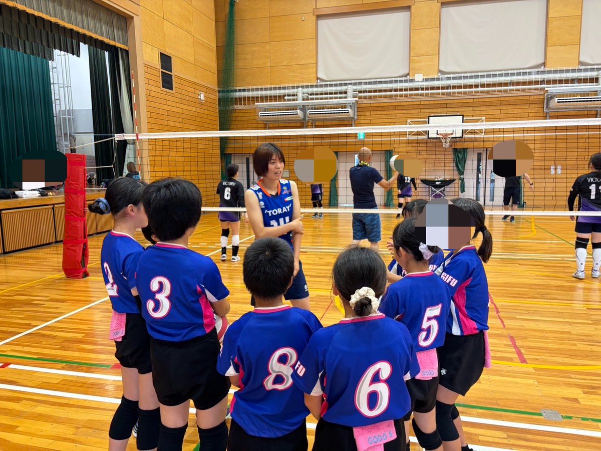 💙アローズ活動報告💙 8月1日（土）、東レ（株）主催の岐阜工場