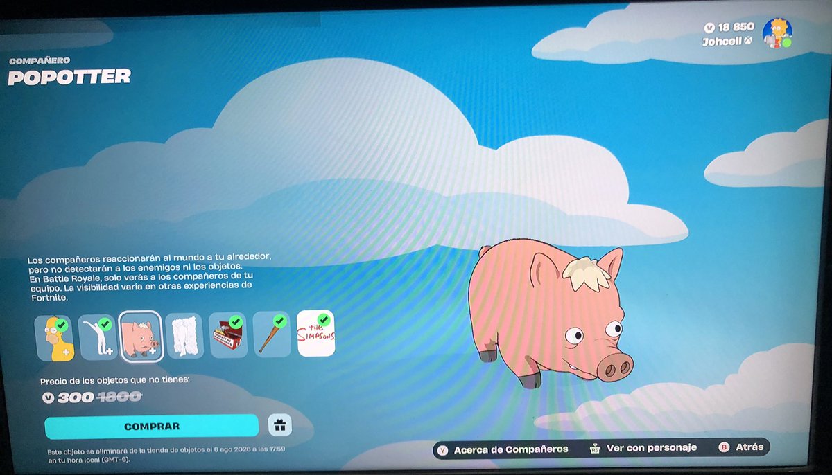 johcell's tweet photo. @Jorge_Most Comprando el resto del lote de Homer y Popotter con tu código Jorge. Gracias crack. Salúdame… https://t.co/QsuFrZObz0