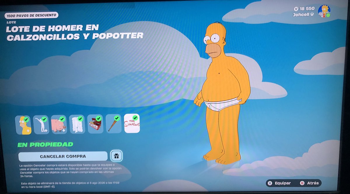 johcell's tweet photo. @Jorge_Most Comprando el resto del lote de Homer y Popotter con tu código Jorge. Gracias crack. Salúdame… https://t.co/QsuFrZObz0