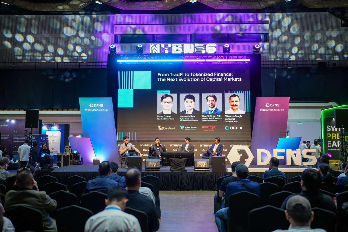 davewychew's tweet photo. I had the privilege of moderating a panel at the recently concluded @MalaysiaBCW  focused on "TradFi Playbook on Tokenization" alongside an amazing lineup of speakers from SC Ventures by Standard Chartered, Kenanga Group, and Helicap. 

#tokenization #web3 #rwa https://t.co/WRKkkqWKhO