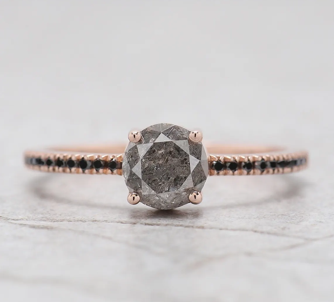 FDJewels's tweet photo. Round Cut Salt And Pepper Diamond Ring 0.87 Ct 5.80 MM Round Diamond Ring 14K Solid Rose Gold Silver Engagement Ring Gift For Her QN9140
ETSY: https://t.co/sDkGq7In95
#RoundDiamondRing #SaltAndPepperDiamond #SaltAndPepperRing #RoundCutDiamond #EngagementRing #WeddingRing https://t.co/dHElEWy0k7