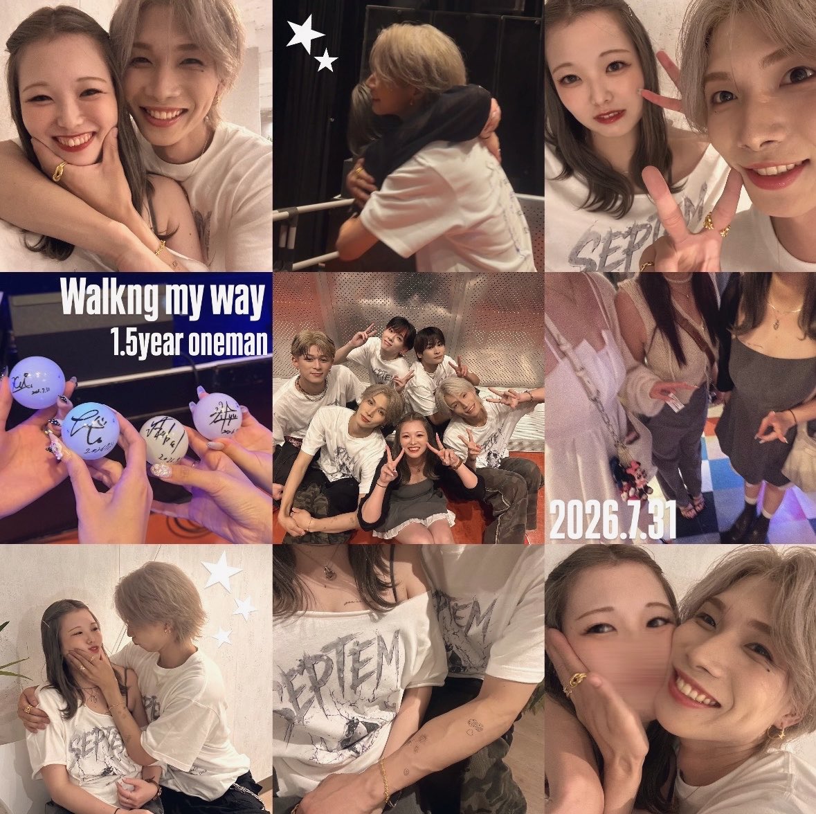 __alm_latte's tweet photo. 2026.7.31 @ 新宿ReNY
VII One and a half year anniversary
      " Walkng my way " https://t.co/064gxZTztr