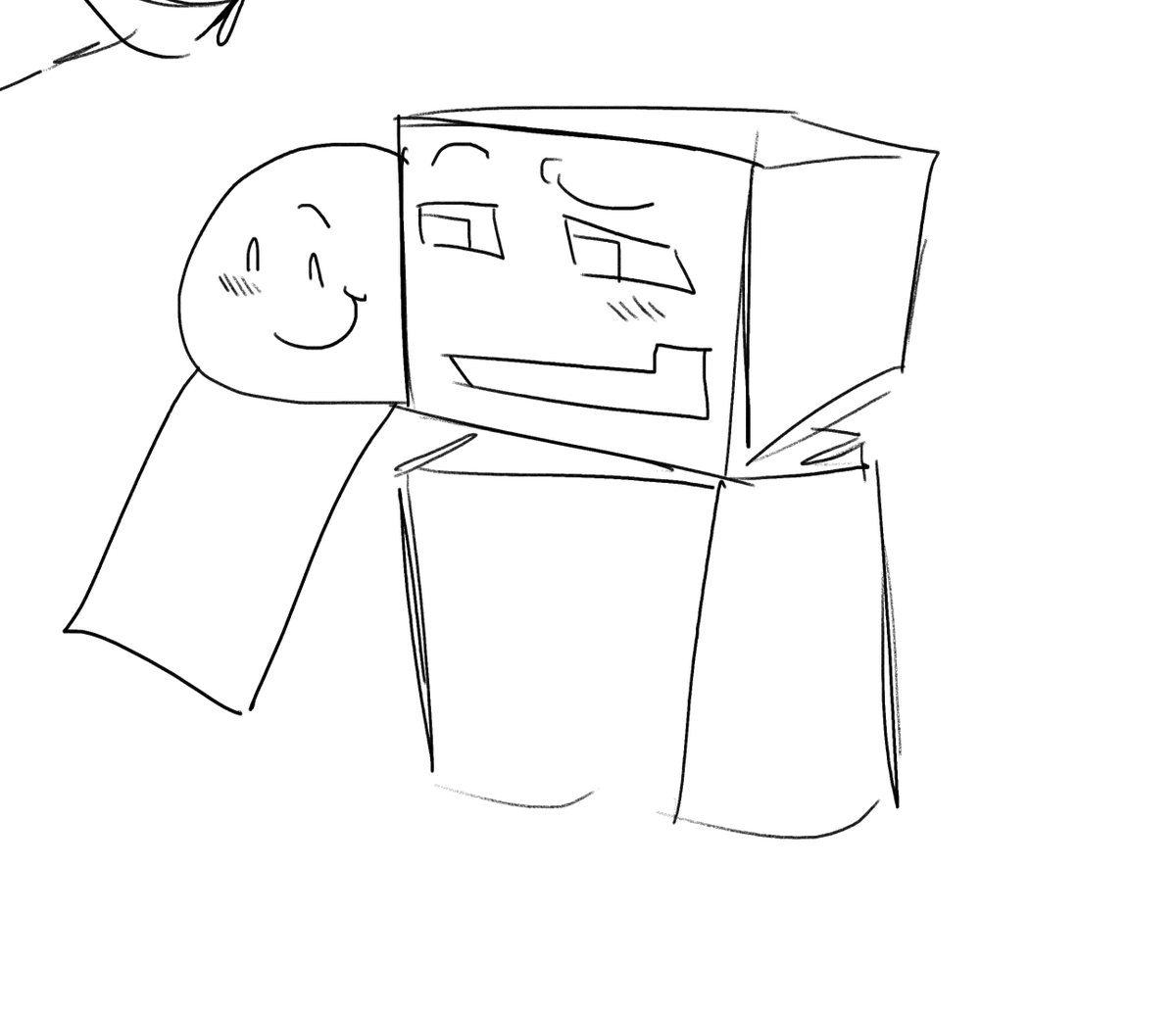 justatinyartist's tweet photo. sorry for the inactivity, in reward ill be dropping some draws and a comic, (i ran out of ideas to draw lol)
#thatmob #verity #minecrafthorror https://t.co/cwiOsYEhan