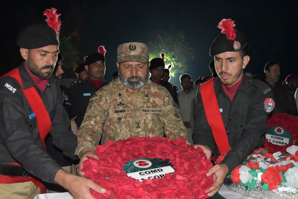 Tragedy Strikes: Funeral Prayers Held for Swat Police Heroes Following Kabal Attack