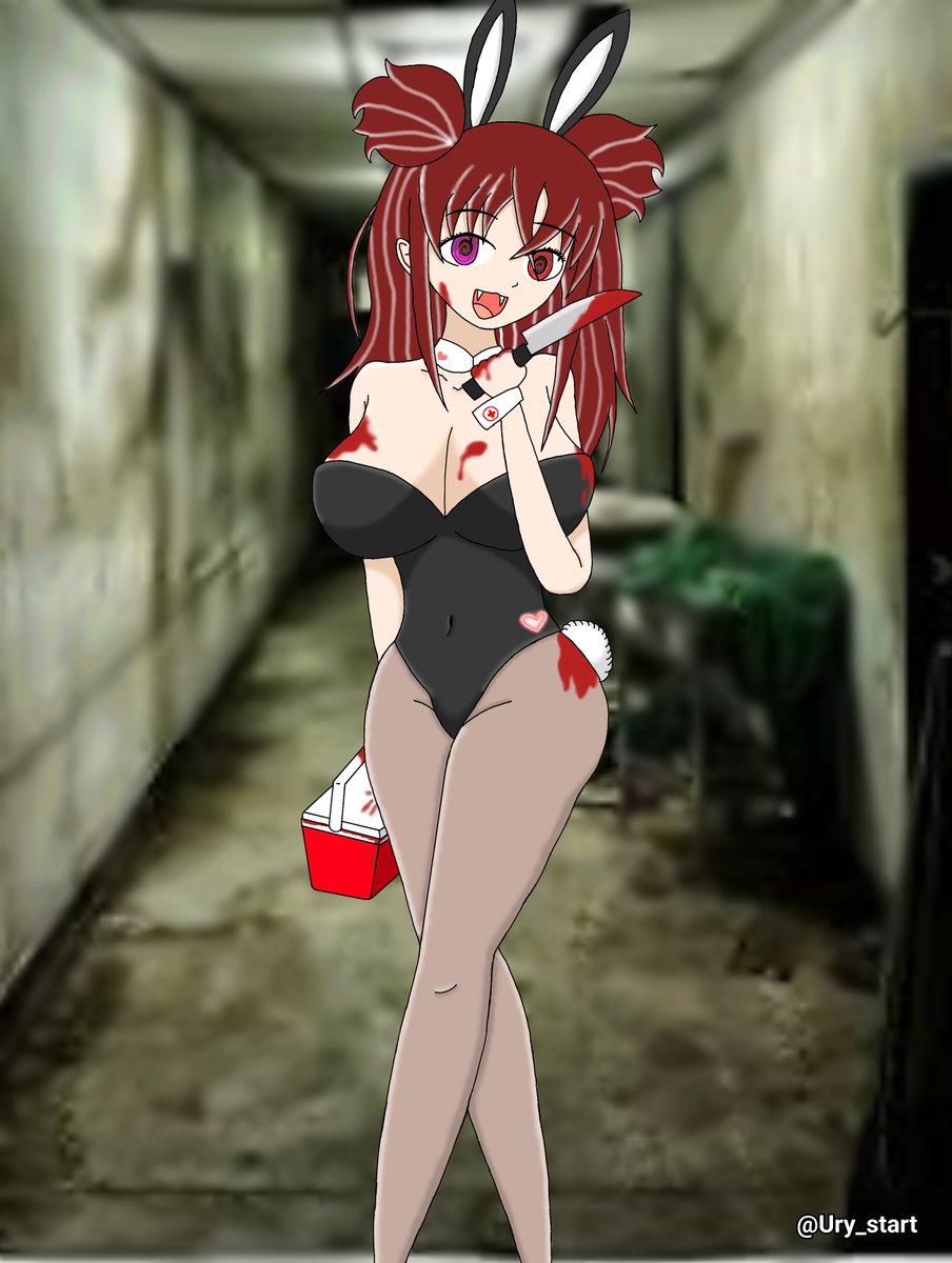 TongaShiro's tweet photo. feliz dia de las bunny!!! 🐰🩸
arte por @Ury_start  ;3
#バニーの日 https://t.co/cjhzJ3cslq