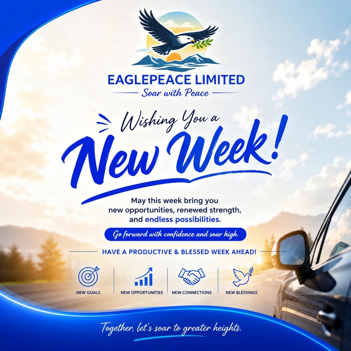 EaglePeace5's tweet photo. Together.... Let's Soar to a greater height 💫👌✌️ https://t.co/1UuFB4KDNT