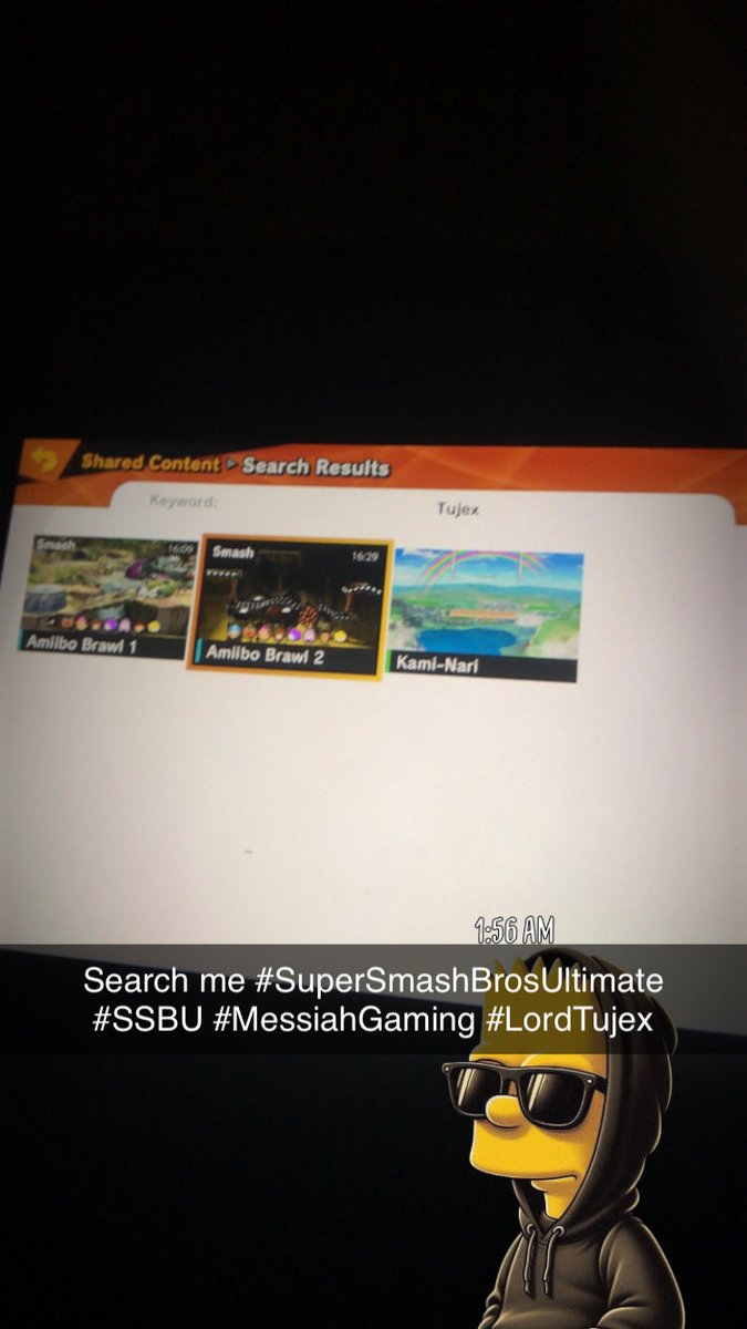 MessiahGameng's tweet photo. #SuperSmashBros #SuperSmashBrosUltimate #MessiahGaming
Search me https://t.co/dO9ApgGaiL