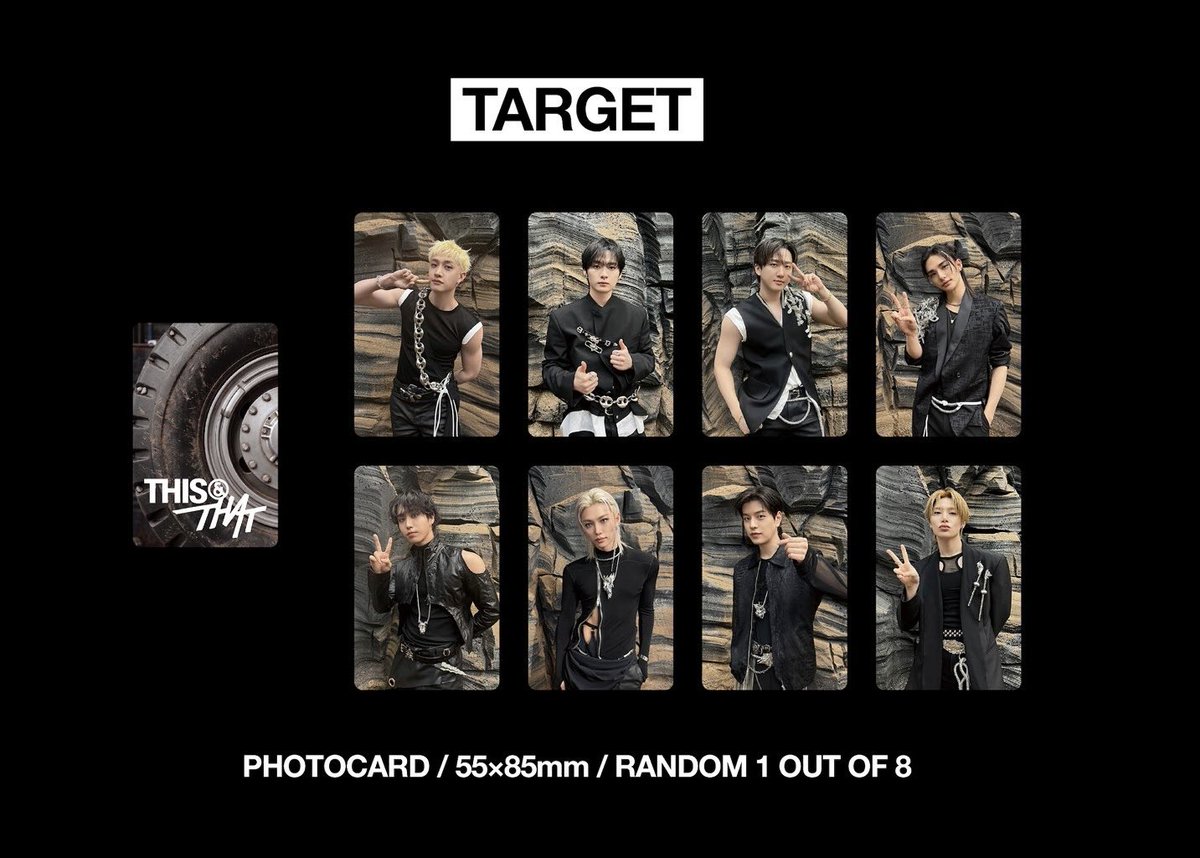 Stray Kids 'THIS & THAT'🧡🏁 店舗特典ビジュ続き↓ US限定盤封入