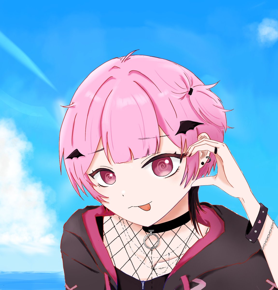 M8015100850620's tweet photo. Happy  summer 🩷
私イラスト🌴🌺

#さまろく 
#パリあーと https://t.co/r8yJxTg0cu