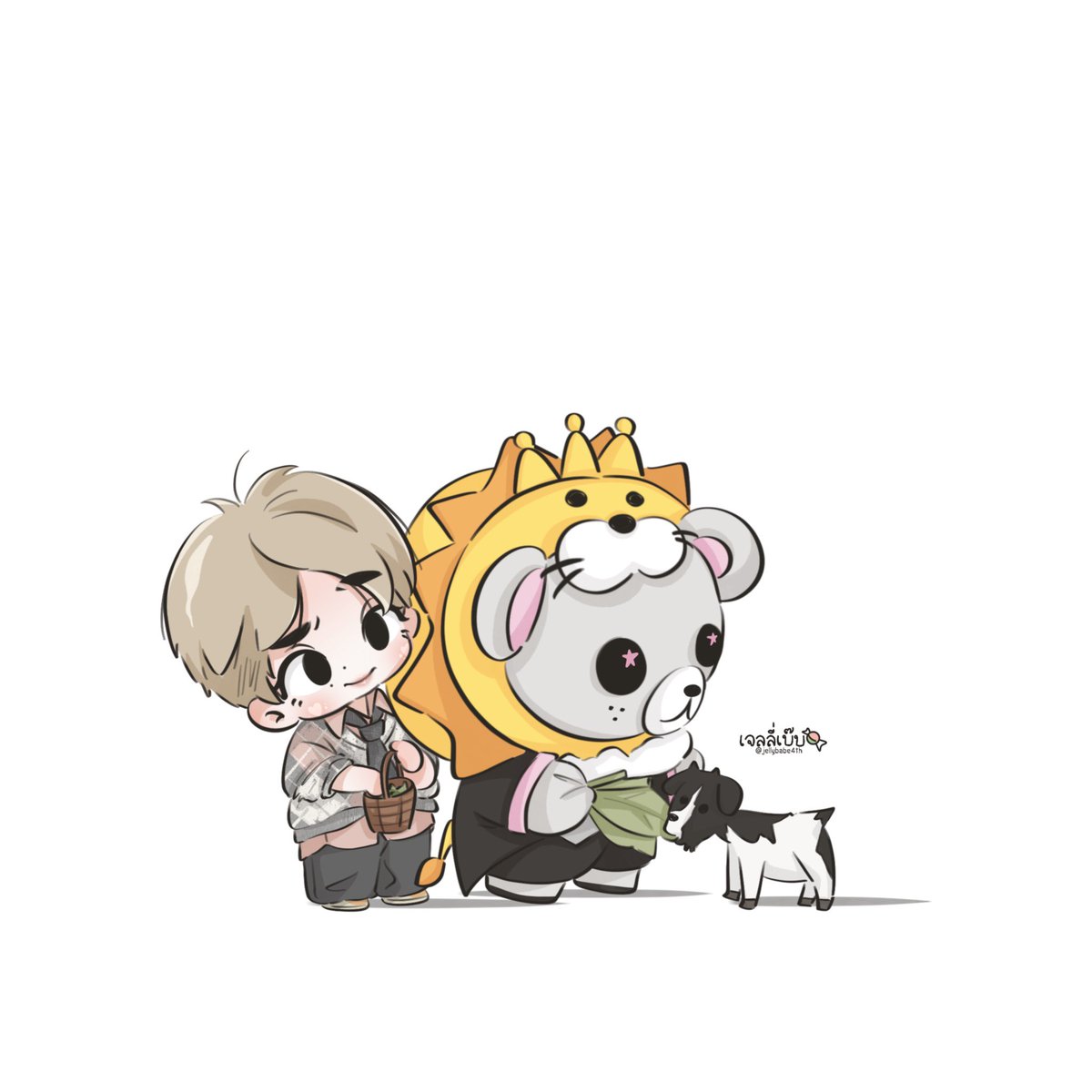 jellybabe4th's tweet photo. 🌻🐭🐐 #Fourthnattawat https://t.co/UhmhTGYVqc