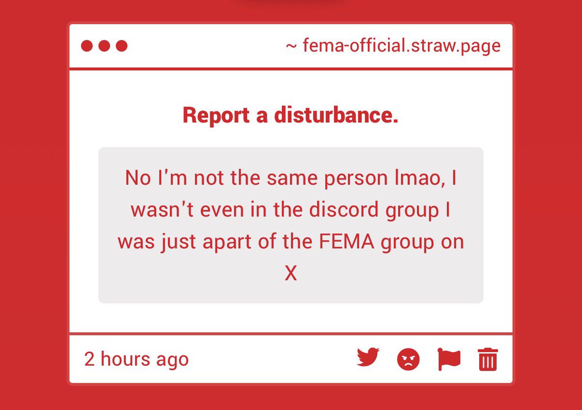 FEMA_AgentFour's tweet photo. // okay, thank you. good to know https://t.co/1esYj8NPVd
