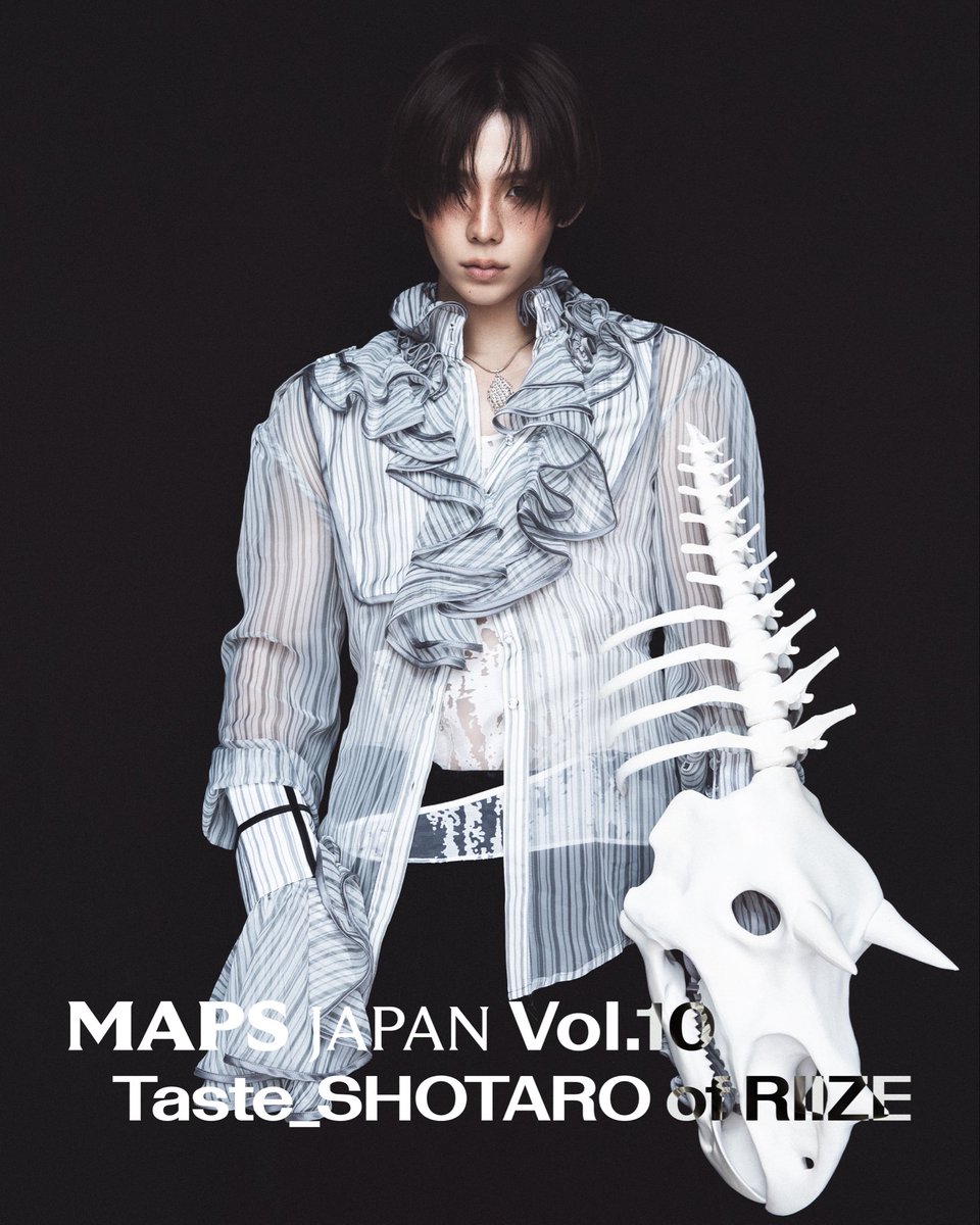 MAPS_JAPAN's tweet photo. MAPS JAPAN 2026 FALL ISSUE with SHOTARO of RIIZE(@RIIZE_official @RIIZE_JPN)

MAPS와 쇼타로의 첫 만남. 추가 화보 컷을 공개합니다. 짙은 여름을 지나 다가오는 가을, 쇼타로의 감각적인 순간들을 확인해 보세요.

쇼타로의 더 많은 화보가 담긴 MAPS JAPAN 2026 FALL ISSUE는 8월 5일까지 선주문(프리오더)이 진행됩니다.

MAPSとSHOTAROの初コラボレーション。追加グラビアカットを公開します。夏の 濃密な湿気を抜け、近づく秋とともに、SHOTAROの感覚的な瞬間をお楽しみください。

SHOTAROの魅力をさらに詰め込んだ「MAPS JAPAN 2026 FALL ISSUE」は、8月5日（水）まで先行予約（プレオーダー）を受け付けております。

Photography by KIM YEONGJUN @photokyj80
Producer PARK SEOHA @bakas_486
Styling KIM HYUP @hyupkkim
Hair KIM SEYOUNG @seyoi_
Make-up LEE JUNSUNG @juunszz

발매일은 8월 28일(금)이며, 아래 서점에서 예약을 받고 있습니다. (※ 조기 매진될 수 있으니 사전 예약을 권장합니다.)

예약 가능 서점
· 츠타야 서점 (전국)
· 기이코쿠야 서점 신주쿠 본점
· 라쿠텐 북스 (아래 링크 참고)

発売日は8/28(金)只今より下記の書店のみで予約受付中です。（＊完売となる場合がありますので事前予約をおすすめします）

予約可能書店
・蔦屋書店 (全国)
・紀伊國屋書店 新宿本店
・楽天ブックス（下記オンライン予約ページをご参照ください）

📌 MAPS JAPAN No.10 -Fall Issue- 表紙A 予約リンク
https://t.co/fg3RIYgMNO
📌 MAPS JAPAN No.10 -Fall Issue- 表紙B 予約リンク
https://t.co/iAA14Z5QYS

#RIIZE #SHOTARO #라이즈 #쇼타로