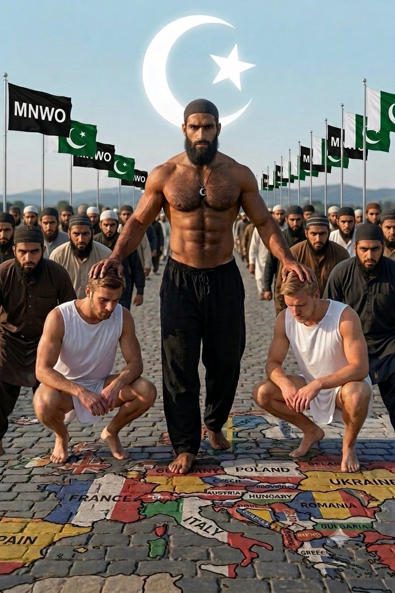 L788214080's tweet photo. ☪️ Arabs and Muslims have demonstrated-and demonstrate every day-that they get what they want. 
💪They are Powerful and Superior. 
🙇‍♂️Let us prostrate ourselves before our Masters. #MNWO

@masterarabfeet #muslimsupremacy #arabsupremacy #arabsuperiority #arabmasters #arabtop https://t.co/hOhWiIzcEr