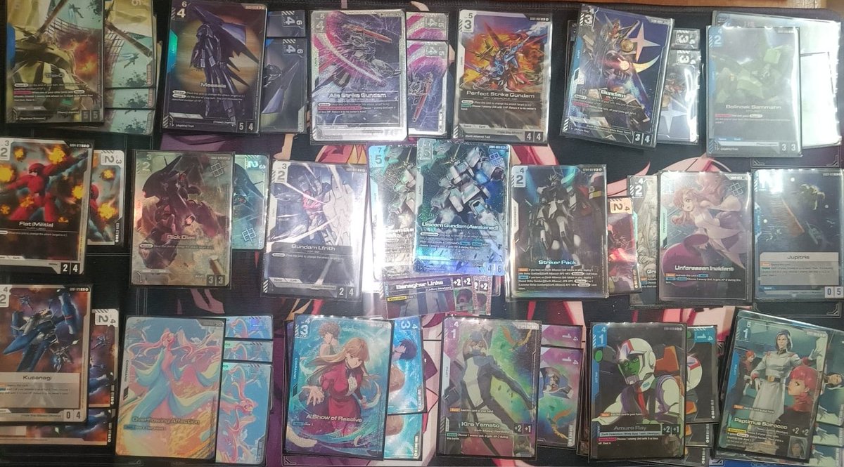 jcarrion_d's tweet photo. 🏆 I won the Unicorn Newtype with The O at the Oops and Cardhouse stores on August 2, 2026, without GD05 (it still hasn't arrived in Chile). Meta GD04.

This is my farewell to The O. Starting Monday, the new cards (gd05) should finally begin arriving. #GCG #GundamCardGame https://t.co/DqyOgDpBup