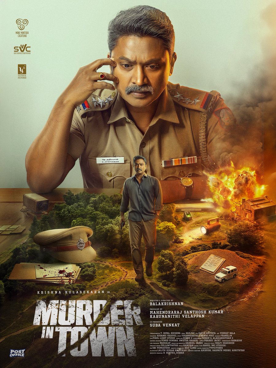 DirBalakrishnan's tweet photo. My debut film #MurderInTown ❤️
Need all your love and support. 🙏

#MIT
#KK25 https://t.co/7yTHLYXFRc