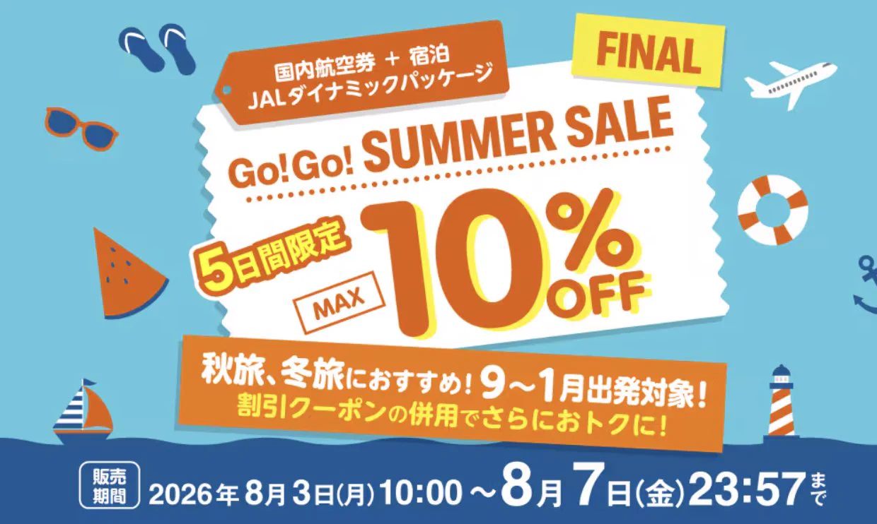 JALクーポン 24枚 48000円分！ JALダイナミックパッケージ トライクーポン