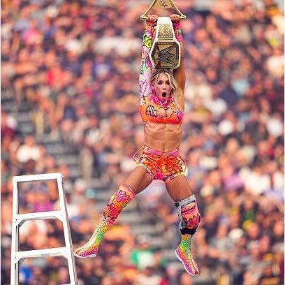 AllredtheGiant's tweet photo. @MsCharlotteWWE https://t.co/ApqF5audgC