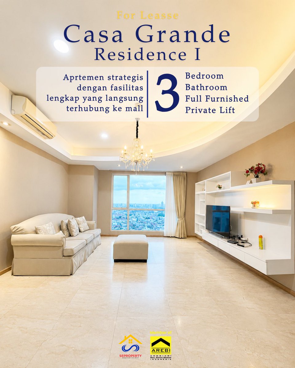 Semasa_Property's tweet photo. For Rent Apartemen Luxury
Area nya di Kokas Jakarta Selatan

Harga untuk unit Private Lift cuma Rp. 35 Mio/month

Hubungi Agent kami

☎ +62 856-4869-8785 ( Admin kantor) 
📧 setiamegahberjasa@gmail.com
.
#sepropertyjakarta #casagrande  #kotakasablanka #property #jakartaselatan https://t.co/nDLSCeRmnd