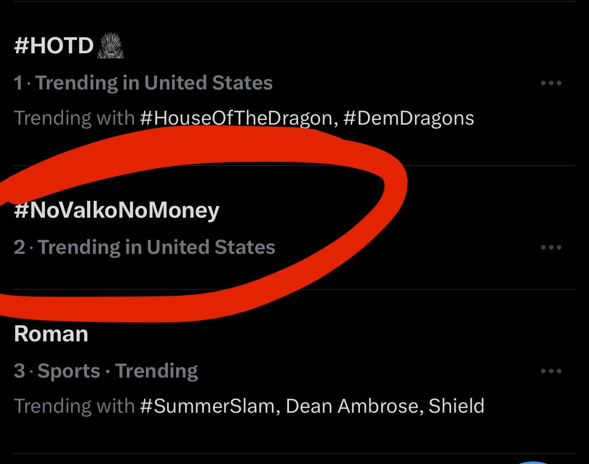 loseurgutz's tweet photo. trending number TWO in the UNITED STATES by the way. 

@Love_Deepspace, you can hear us. no valko, no money. give valko, get money. it’s as easy as that. 

#BRINGVALKOBACK #NOVALKONOMONEY #VALKOISLOVED https://t.co/E7NuOTu8ms
