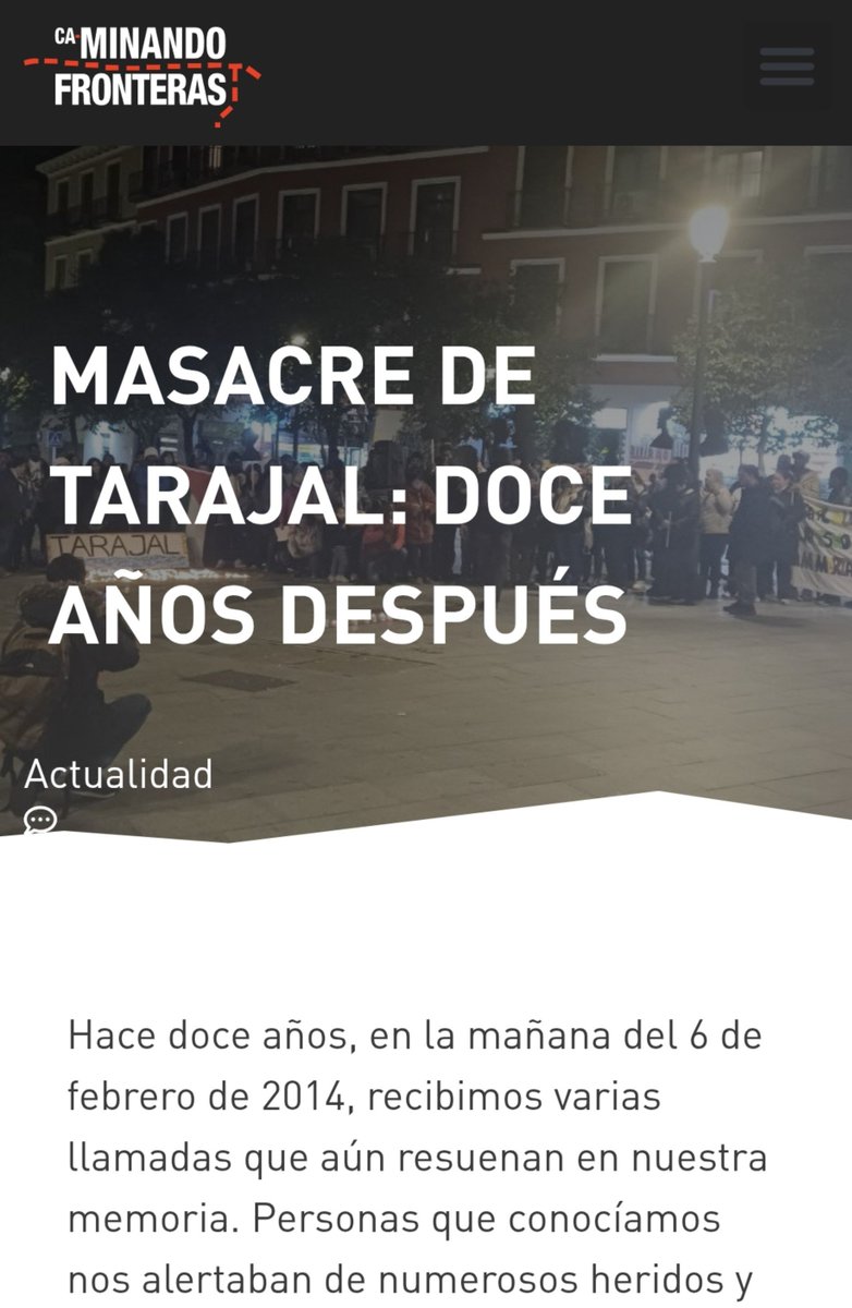 JosemaVallejo's tweet photo. Febrero 2014: inmigrantes entran en Ceuta=15 muertos

La izquierda salió a hablar de masacre y asesinato y a pedir imputar a los guardias civiles. Obviamente, fueron absueltos.

Agosto 2026: inmigrantes entran en Ceuta=100 muertos

La izquierda se descarga la playlist de Sánchez. https://t.co/pclY8f1zpN