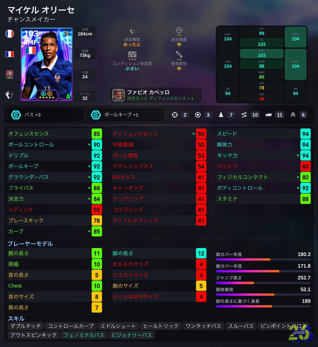 000___ooo____'s tweet photo. W杯ガチャ

【ベリンガム】
能力値はものすごい
でも使うポジション次第では前のでもいい

【オリーセ】
アシスト王やからスキルはしかたない
能力はもうちょい強化して欲しかった

【ブアディ】
能力微妙
スキルも微妙

これはスルーでもいいと思う
狙ってもベリンガムだけ

#efootball #イーフト https://t.co/MXmOMd3tv2