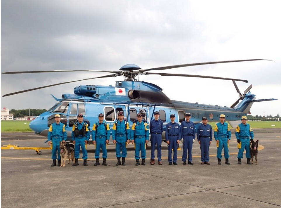 MPD_bousai's tweet photo. 「令和８年熊本地震」発生に伴い広域緊急援助隊として派遣中の警視庁特殊救助隊及び警備犬部隊は、現地での昼夜を問わずの捜索・救助活動を終え帰京しました。多くの皆様からの温かいご声援ありがとうございました。 https://t.co/RDRhM18PiO