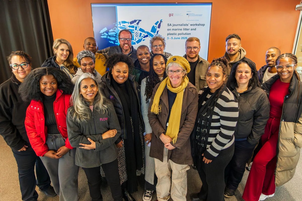 FlowComms's tweet photo. Flow Communications recently facilitated three days of sustainability training for GIZ in Cape Town. Read about this impactful project focusing on the plastics industry and holding it accountable: https://t.co/wFZGr2DHq9

#GIZ #MediaTraining #Impact #FlowCommunications https://t.co/Ahol74CkI6